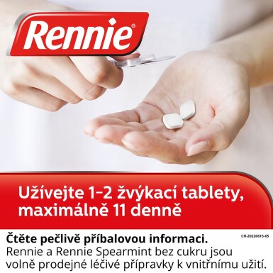 RENNIE 680MG/80MG žvýkací tableta 24
