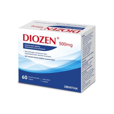 DIOZEN 500MG potahované tablety 60