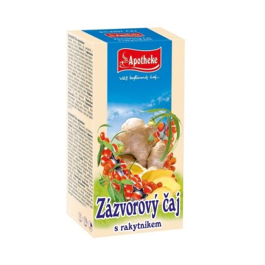 Apotheke Zázvorový čaj s rakytníkem 20x2g