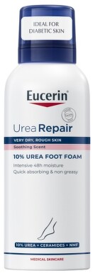 Eucerin UreaRepair Pěna na nohy 10% Urea pro suchou pokožku 150 ml