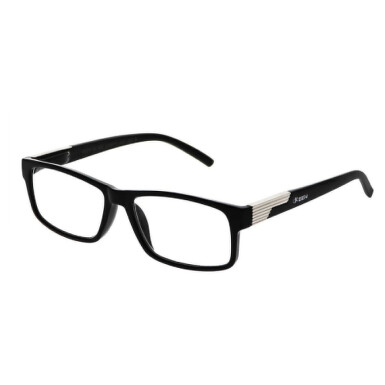 Brýle čtecí +3.50 černé s kovovým doplňkem FLEX