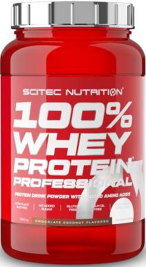 Scitec Nutrition 100% WP Professional 920g chocolate coconut