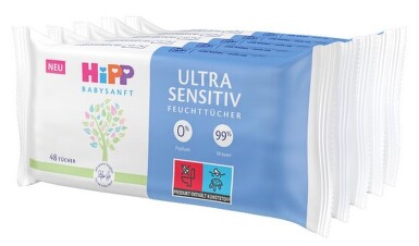 HiPP BabySANFT UltraSensitiv vlhč.ubrousky 5x48ks