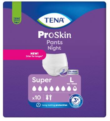 TENA Proskin Pants Night Super L Inkontinenční kalhotky 10ks