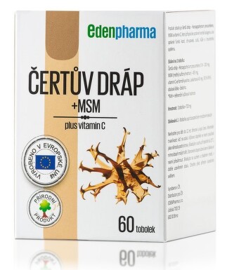 Edenpharma Čertův dráp+MSM cps.60