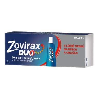 ZOVIRAX DUO 50MG/G+10MG/G krém 1X2G II