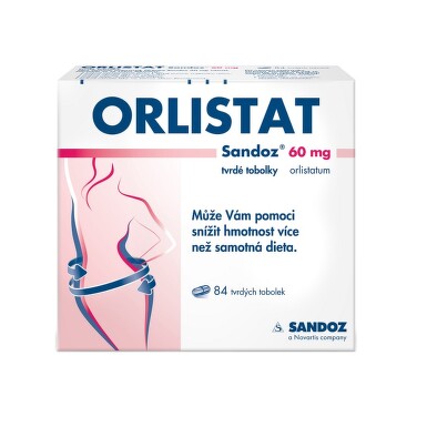 ORLISTAT SANDOZ 60MG tvrdé tobolky 84 I