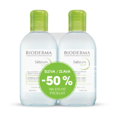 BIODERMA Sébium H2O 250ml 1+1 Festival