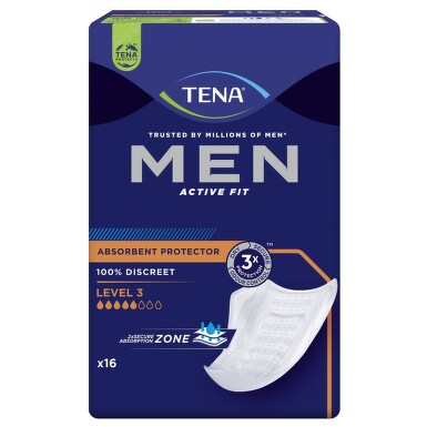 TENA Men Level 3 - Inkontinenční vložky pro muže (16 ks)