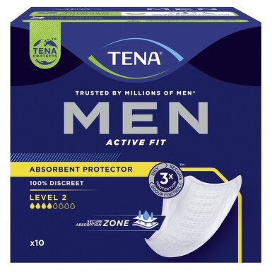 TENA Men Level 2 - Inkontinenční vložky pro muže (10 ks)
