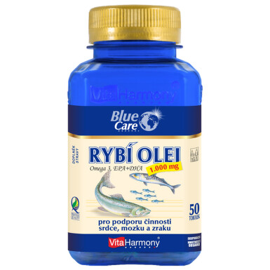 VitaHarmony Rybí olej Omega 3 tbl.50