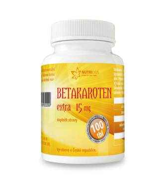 Betakaroten EXTRA 15mg tbl.100