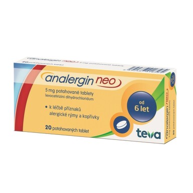 ANALERGIN NEO 5MG potahované tablety 20 II