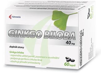 Ginkgo Biloba 40mg cps.60