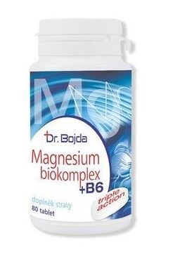 MAGNESIUM Biokomplex + B6 tbl.80 Dr. Bojda