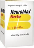 NEUROMAX FORTE 100MG/200MG/0,2MG potahované tablety 20