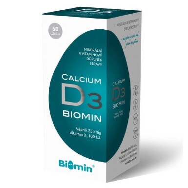 CALCIUM S VIT. D cps.60 Biomin