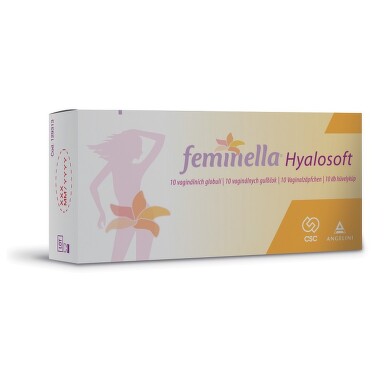 FEMINELLA Hyalosoft 10 vaginálních globulí