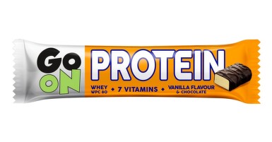 GO ON! Proteinová tyčinka s příchutí vanilky 50g