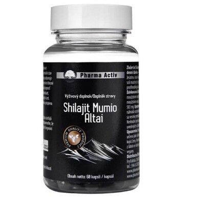 Shilajit Mumio Altai 60 kapslí