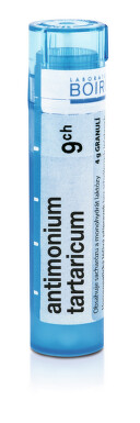 ANTIMONIUM TARTARICUM 9CH granule 1X4G