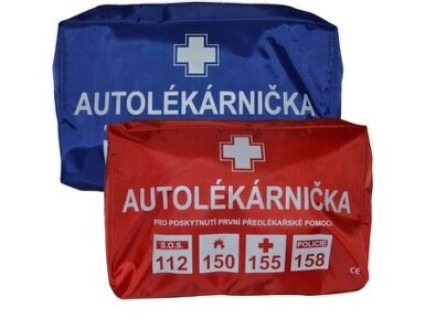 Autolékárnička vyhl.č.341/2014 provedení textil