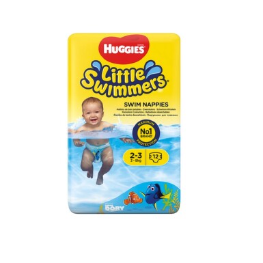 HUGGIES Little Swimmers 2-3 / 3-8kg 12ks