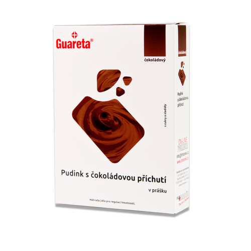 Guareta Pudink s čokoládovou příchutí v prášku 3x35g