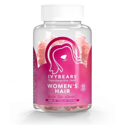 IvyBears Women's Hair vitamíny na vlasy, pro ženy 60ks