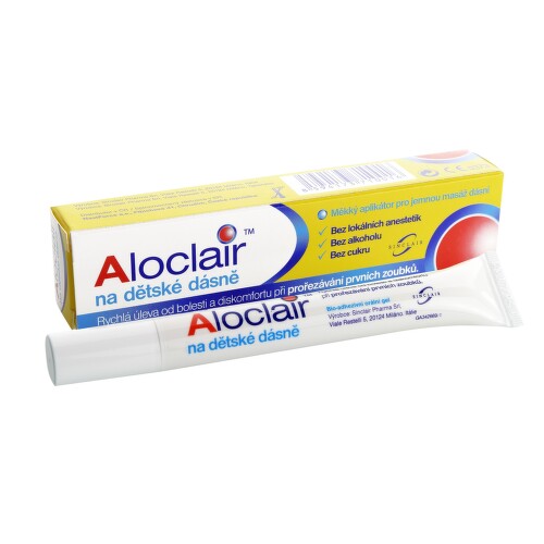 Aloclair na dětské dásně gel 10ml