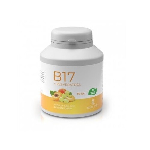 BOOS LABS B17+resveratrol cps.90