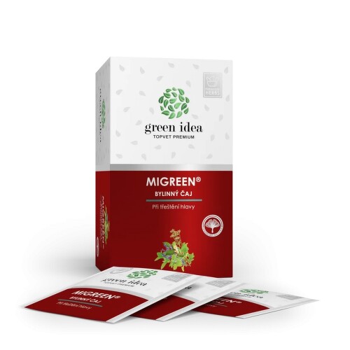 Green idea čaj bylinný Migreen 20x1.5g
