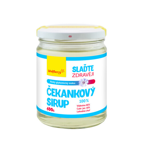 Čekankový sirup 100% 600g Wolfberry