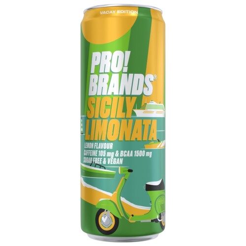 ProBrands BCAA Drink 330ml citron (Sicily Limonata)