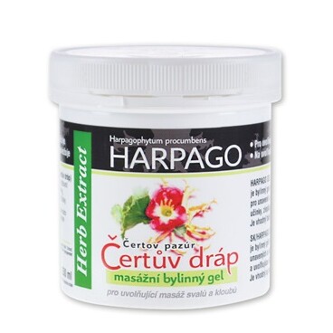 HARPAGO Čertův dráp masážní bylinný gel 250ml
