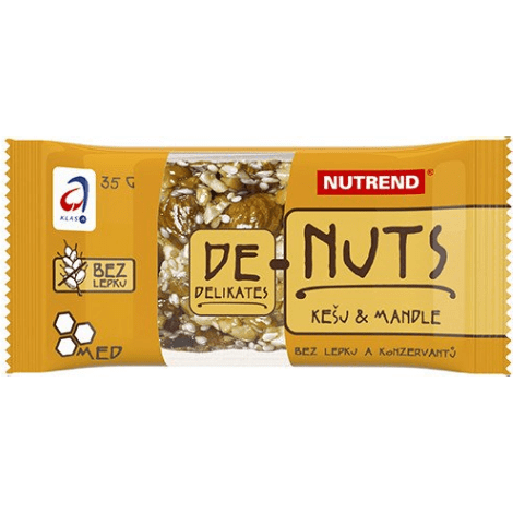 NUTREND DeNuts Ořechová tyčinka kešu+mandle 35g