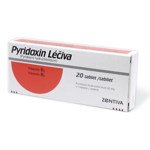 PYRIDOXIN LÉČIVA 20MG neobalené tablety 20
