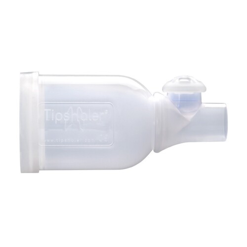 Tipshaler-HospitHal Inhalační komora s ventilem sterilizovatelná bez masky