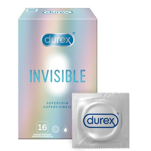 Prezervativ DUREX Invisible 16ks