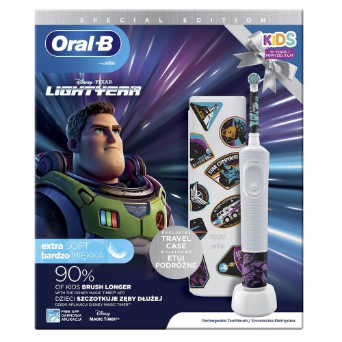 Oral-B Vitality D100 Lightyear Kids+cest.pouzdro