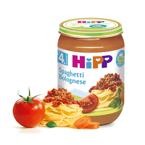 HiPP BABY BIO Boloňské špagety 190g