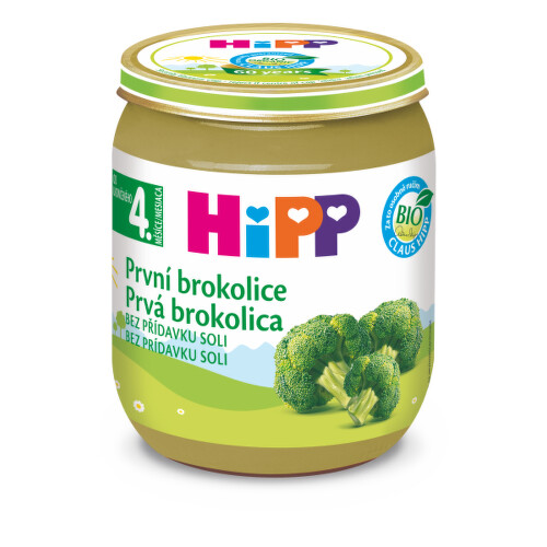 HiPP ZELENINA BIO První brokolice 125g