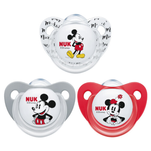 NUK Dudlík Mickey SI V2(6-18m)1ks BOX 736338