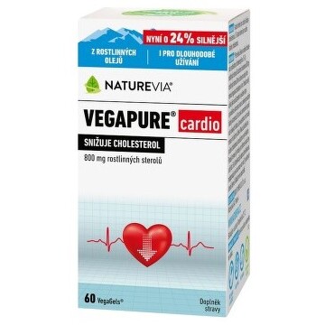NatureVia Vegapure cardio 800 mg cps.60