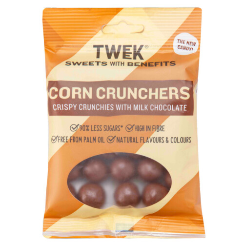 Tweek Corn Crunchers kukuřičné křupky v mléčné čokoládě 60g