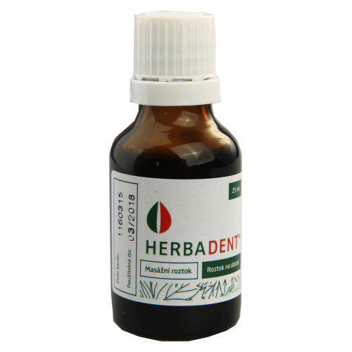 HERBADENT GNG SOL 1X25ML