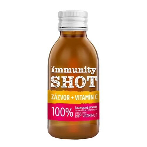 LEROS Immunity SHOT Zázvor+Vitamín C 150ml