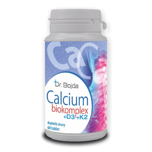 Dr.Bojda CALCIUM Biokomplex s vitaminem D3 a K2 60 tablet