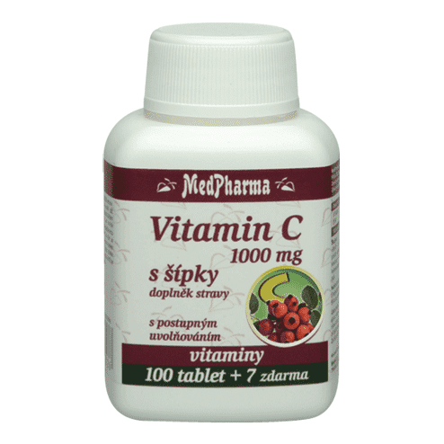 MedPharma Vitamín C 1000mg s šípky tbl.107