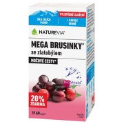 NatureVia Mega brusinky cps.60